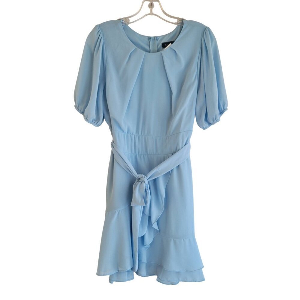 NWT B. Darlin Dusty/Day Blue Girls Dress Size 11/12
